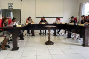 Foto - 1º Sessão Ordinária Projeto Câmara de Vereadores Mirins 2023/2024