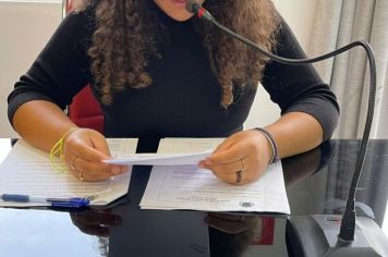 Foto - 1º Sessão Ordinária Projeto Câmara de Vereadores Mirins 2023/2024