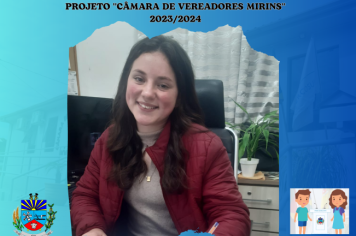 Foto - 3º Câmara de Vereadores Mirim 2023/2024.