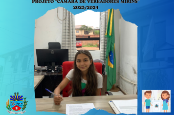 Foto - 3º Câmara de Vereadores Mirim 2023/2024.