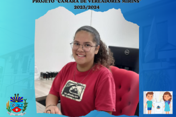 Foto - 3º Câmara de Vereadores Mirim 2023/2024.