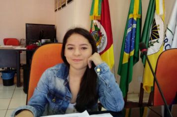 Foto - Fotos das Vereadoras Mirins Yaimin e Ana Carolina Escobar