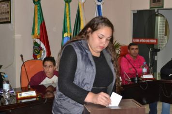 Foto - Posse e Eleição de Mesa Diretora do 2º Câmara Mirim