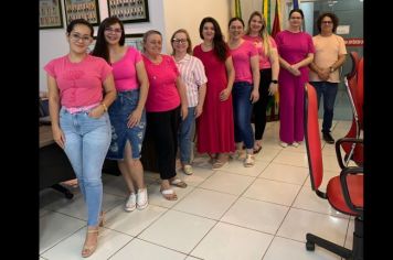 Outubro Rosa -  Câmara Municipal de Vereadores de Jóia apoia essa causa!