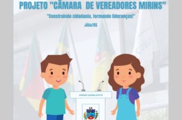 MESA DIRETORA DO PODER LEGISLATIVO,  REAPRESENTA PROJETO “CÂMARA DE VEREADORES MIRINS”, ADEQUANDO O MESMO.