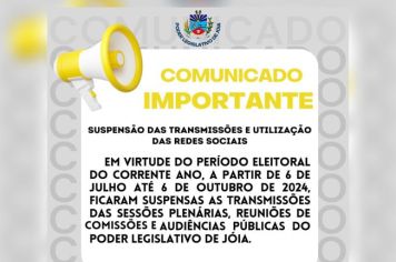 COMUNICADO IMPORTANTE!