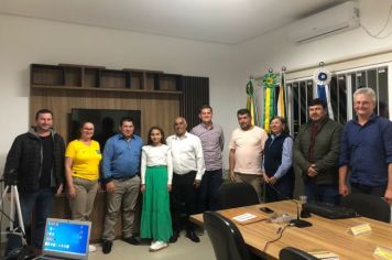 Vereadora Mirim eleita Cálita Tainá dos Santos participou da Sessão Ordinária.