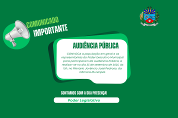 CONVITE À POPULAÇÃO