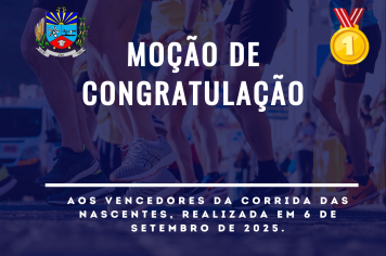 Moção de Congratulação aos vencedores da Corrida das Nascentes