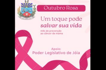 PODER LEGISLATIVO APOIA OUTUBRO ROSA 