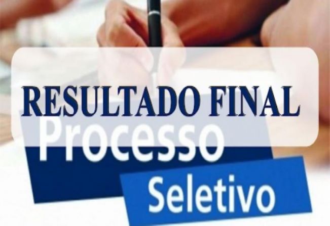 RESULTADO FINAL E HOMOLOGAÇÃO DO PROCESSO SELETIVO SIMPLIFICADO Nº01/2021.