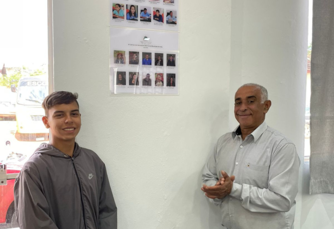 Poder Legislativo de Jóia realiza Inauguração da Galeria de fotos do 1º e 2º Câmara Mirim.