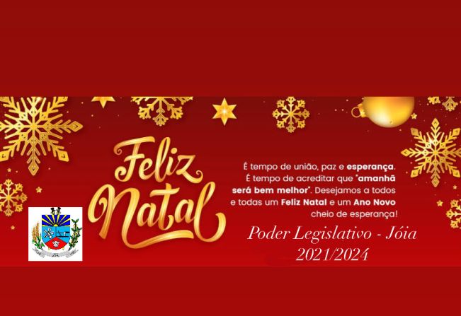 Notícia - FELIZ NATAL - Câmara Municipal de Jóia