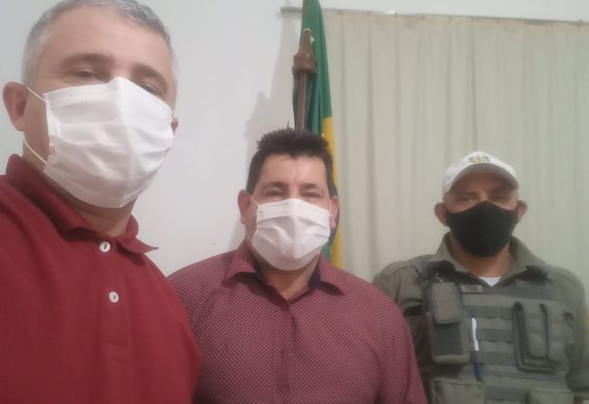 VISITA A BRIGADA MILITAR DE JÓIA