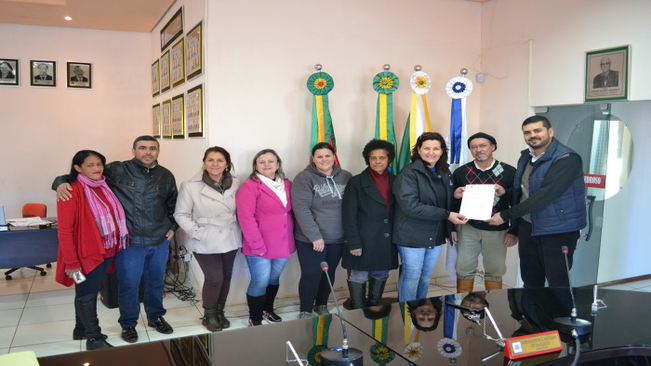 ENTREGA DE MOÇÃO DE APOIO