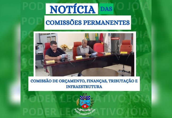 Comissões Permanentes analisam Projetos de Lei nº4.806/2024 em reunião nesta terça-feira.