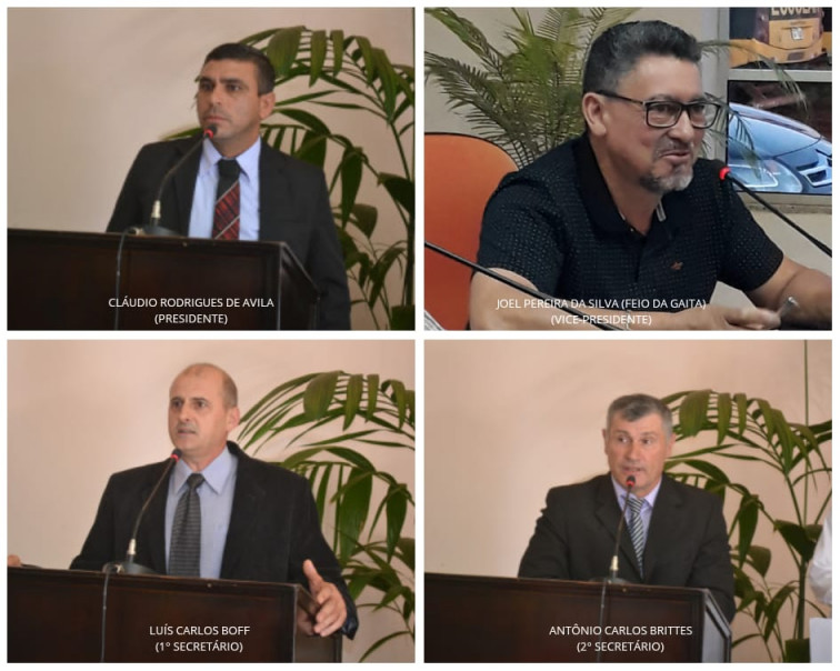 ELEIÇÃO DA NOVA MESA DIRETORA GESTÃO 2019